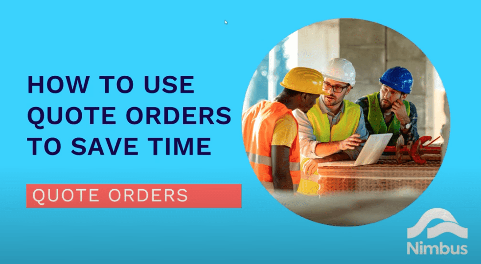 Quote Orders Webinar
